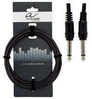 Kabel Alpha Audio Jack-Jack 6,3mm Mono 0,6m szt Alpha audio