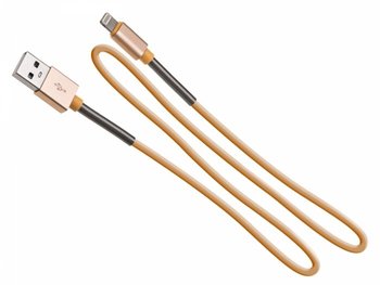 Kabel AMiO do ładowania i synchronizacji 2.4A, metalowy oplot, 100 cm, USB / Lightning - Amio