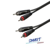 Kabel audio 2 x Wtyk RCA / 2 x Wtyk RCA 1m Roxtone SACC130L1 Roxtone