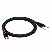 Kabel Audio 2x RCA Czincz - 2x Jack 6,3 - AU1415 Red's Music REDS
