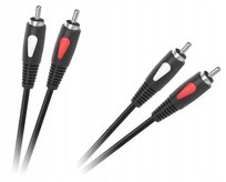 Kabel Audio 2x2 RCA Przewód 10m Stereo Czincz 2x Cabletech