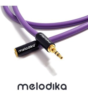 Kabel audio 3.5 mm MELODIKA MDPMJ10, 1 m - Melodika
