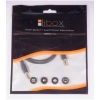 Kabel audio 3.5 mm miniJack LIBOX HQ LB0061, 1 m - Libox
