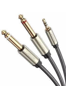 Kabel audio UGREEN AV126 TRS 3.5 mm do 2x TS 6.35 mm, 2 m  - uGreen