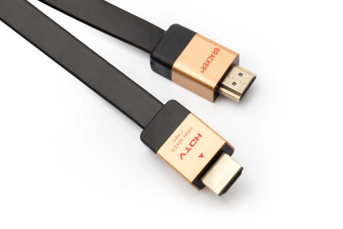 Zdjęcia - Kabel Flat  Bracker HDMI  Cable 3.0m HDMI - HDMI 3 m 