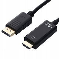 Kabel Display Port Do Hdmi 1,8M Dp Displayport 4K PAWONIK