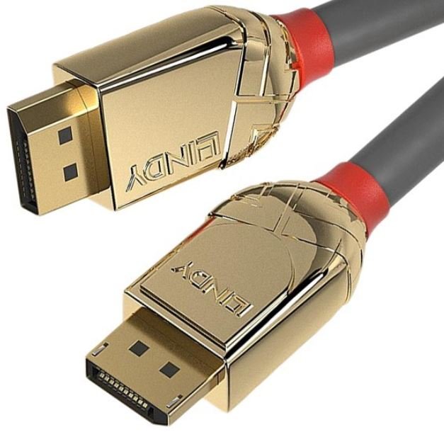 Zdjęcia - Kabel Lindy  DisplayPort - DisplayPort  Gold Line 36297, 15 m 