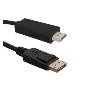 Kabel DisplayPort - HDMI QOLTEC 50435, 1 m - Qoltec