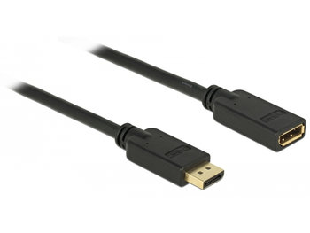 Kabel Displayport m/f 20 pin v1.2 DELOCK, 10 m - Delock