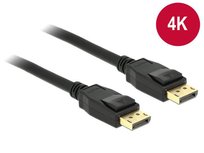 Kabel displayport m/m 2m v1.2 (19 pin) 4k czarny delock Delock