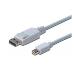 Zdjęcia - Kabel ASSMANN  DisplayPort - mini DisplayPort  AK-340102-020-W, 2 m 