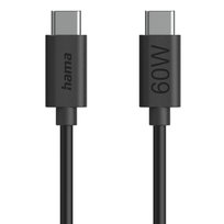 Kabel do telefonu Hama USB-C USB-C 60 W 1,2 m czarny Hama