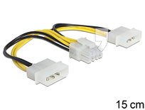 Kabel EPS - Molex DELOCK 83410, 0.15 m Delock