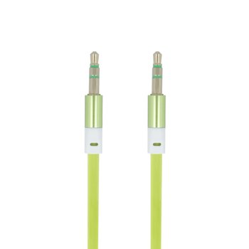 Kabel FOREVER audio 3,5 mm - 3,5 mm (mini-jack) 1,0 m zielony - Forever
