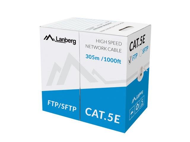 Kabel FTP 5e LANBERG, 305 m