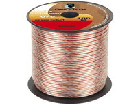 Kabel głośnikowy miedź OFC 2x2mm na metry KAB0324 Cabletech