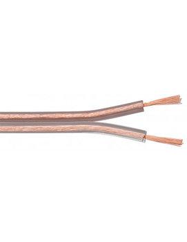 Kabel Głośnikowy Przezroczysty Cca - Długość Kabla 10 M - Goobay