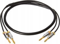 Kabel głośnikowy z wtykami bananowymi Amazon Basics czarny 0,9 m Inna marka