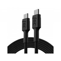 Kabel Green Cell GC PowerStream USB-C - USB-C 200cm, szybkie ładowanie Power Delivery (60W), Ultra Charge, QC 3.0 Greencell