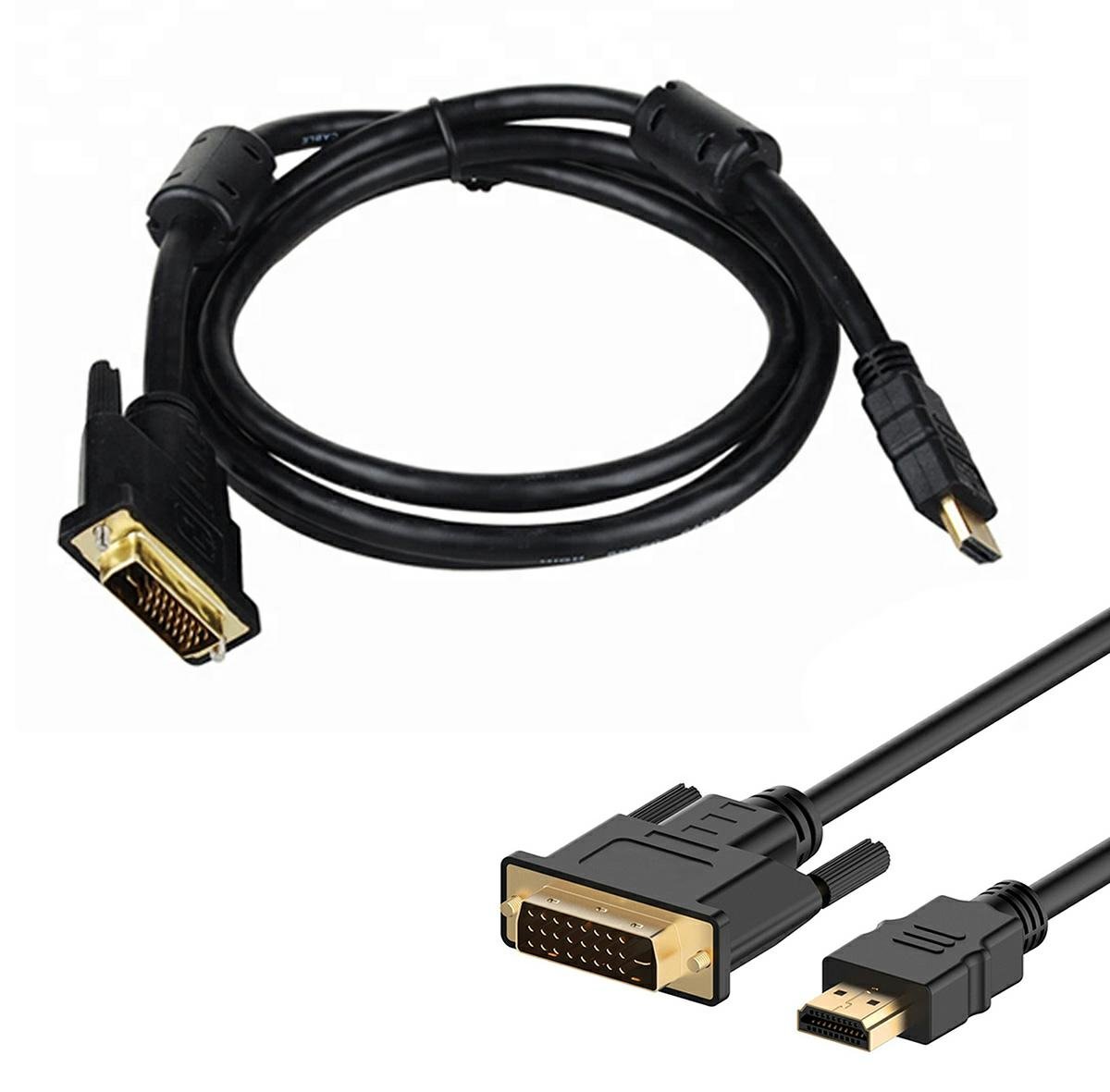 Zdjęcia - Kabel ATL  HDMI 19PIN - DVI sygnał cyfrowy 200cm HD8 