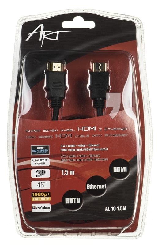 Фото - Кабель ART Kabel HDMI  AL-10, 1.5 m 