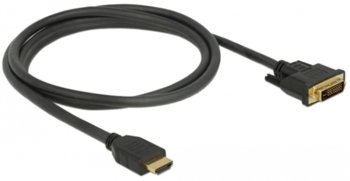 Kabel HDMI - DVI-D DELOCK 85653, 1.5 m - Delock