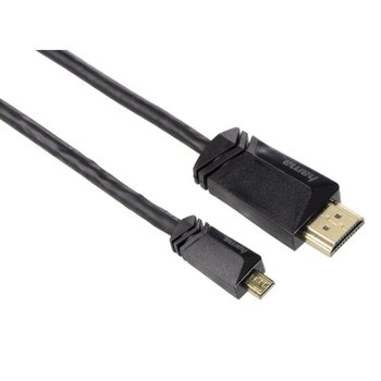 Kabel HDMI HAMA Techline - microHDMI D, 1.5 m, czarny - Hama