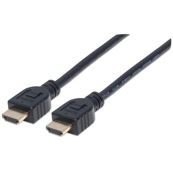 Kabel HDMI/HDMI Manhattan V2.0 M/M Ethernet 3D4K CL3 3m. - Manhattan