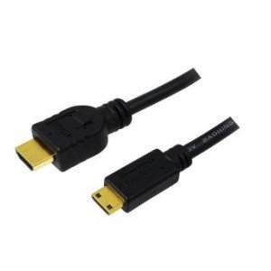 Kabel HDMI LogiLink CH0021 HDMI (A) > mini HDMI (C), 1m - LogiLink
