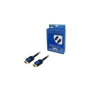 Kabel HDMI LogiLink CHB1101 High Speed Ethernet, 1m - LogiLink