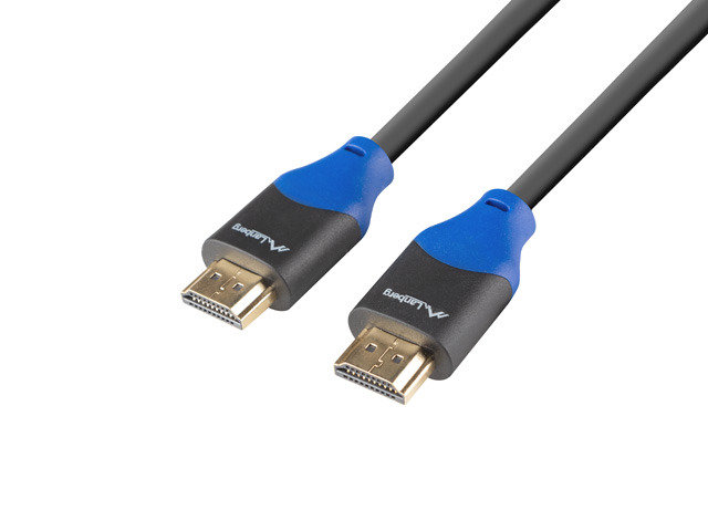 LANBERG Lanberg Czarny Kabel Hdmi M/M V2.0 1.8M 4K Pełna Miedź Box