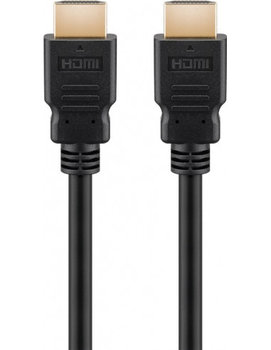 Kabel HDMI™ o bardzo dużej szybkości transmisji z obsługą Ethernet, atestowany - Długość kabla 5 m - Goobay