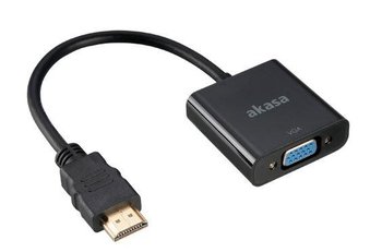 Kabel HDMI - VGA AKASA, 0.2 m - Akasa