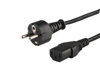 Kabel IEC-C13 - Schuko M Savio CL-138, 1.8 m SAVIO
