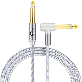 Kabel instrumentalny 4,5 m – jack 6,3 mm prosty - kątowy - inna (Inny)
