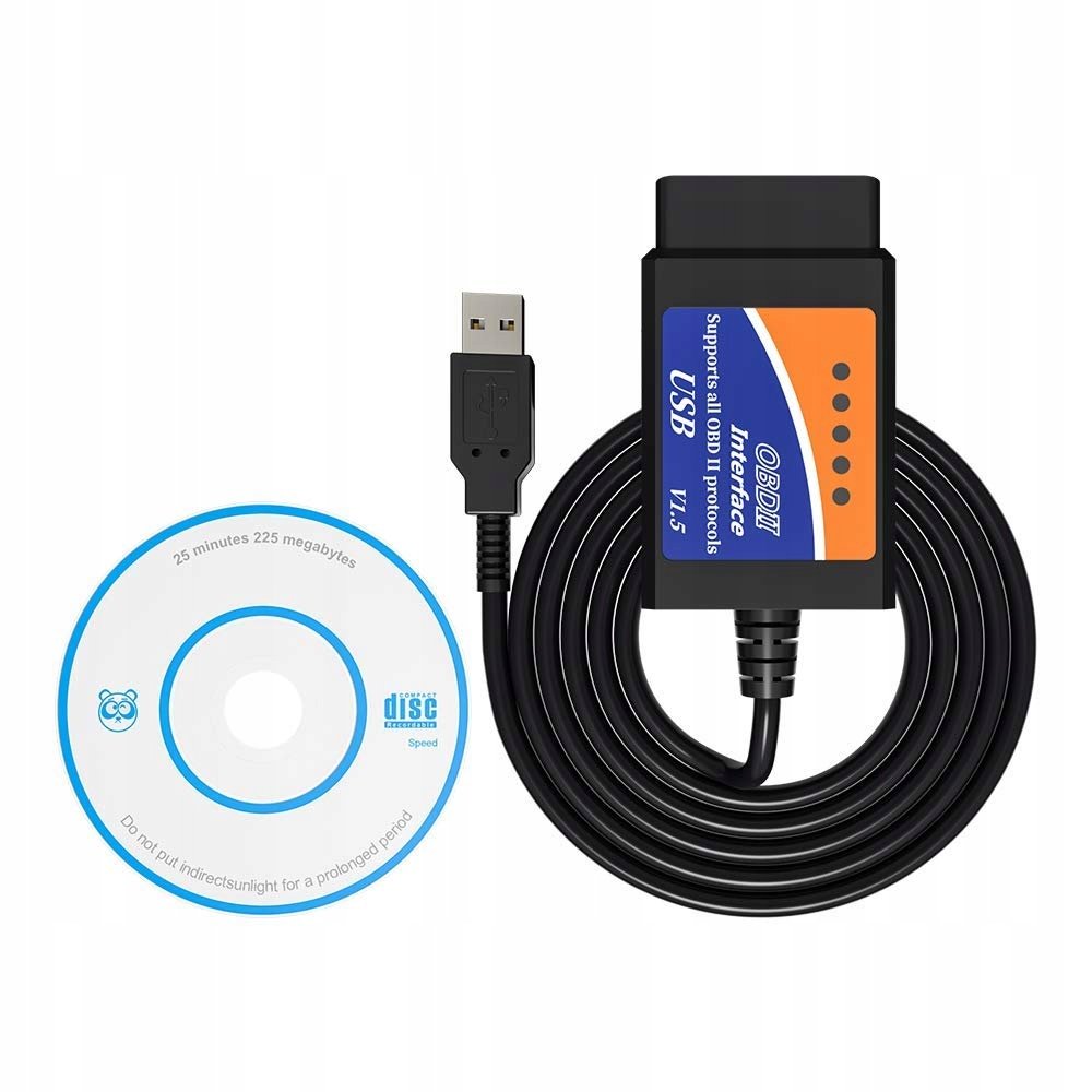 Kabel Interfejs ELM327 OBD2 USB CAN Program Adapter - Inny producent ...