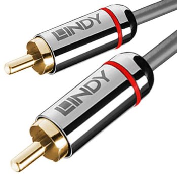 Kabel koajskalny RCA - RCA LINDY Cromo Line 35338, 0.5 m - Lindy