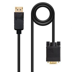 Kabel konwertujący Nanocable 10.15.4502 Nanocable-DisplayPort na DVI, DisplayPort/M-DVI/M, czarny, 2,0 m - NANOCARE