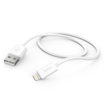 Kabel ładujący HAMA USB-A - Lightning, 1 m, biały - Hama Polska