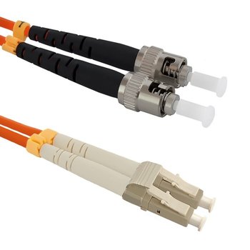 Kabel LC/UPC-ST/UPC QOLTEC, 2 m - Qoltec