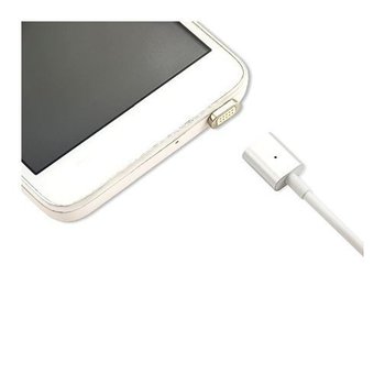 Kabel magnetyczny Micro-USB uniwersalny - biały. - EtuiStudio