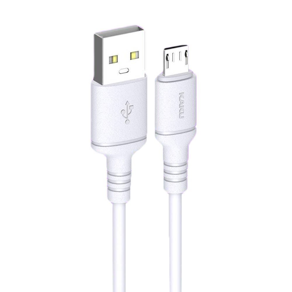 Zdjęcia - Kabel KAKU  Micro USB 2.8A 2m Szybkie ładowanie   biały (KSC-421)