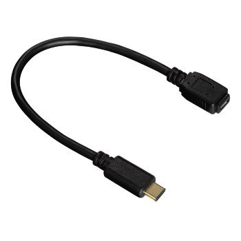 Kabel microUSB-B - USB-C HAMA, 1.5 m - Hama