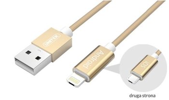 Kabel microUSB - Lightning UNITEK Hybrid, 1.5 m - Unitek