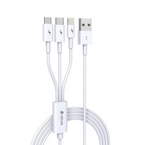 Kabel microUSB - USB DEVIA, 1.2 m