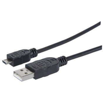 Kabel microUSB - USB MANHATTAN, 1.8 m - Manhattan