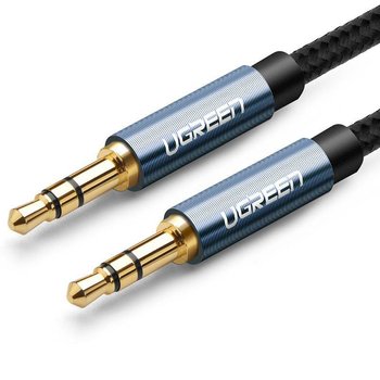 Kabel mini jack 3,5mm UGREEN AV112, AUX, 0.5m (niebieski) - uGreen