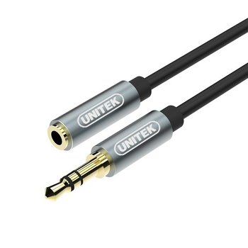 Kabel MiniJack 3.5 mm Y-C932ABK UNITEK, 1 m - Unitek