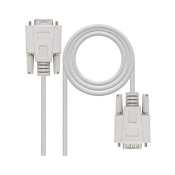 Kabel NANOCABLE 10.14.0202 SERIA PUERTO DB9 RS232 1,8 M - - - NANOCABLE - Inny producent