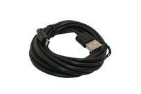 Kabel PC Micro USB 3m czarny KAB4b Przewód do ładowania Telefonu Mikro USB